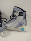 Nike Flexposite Ice Skates Blue Ice Hockey Junior Shoe Size 2 Skate Size 1