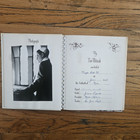 Vintage 1957 American Jewish Boy Bar Mitzvah Photo Album With Photos   Program