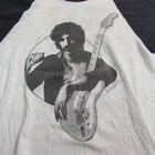 Vintage 80s Frank Zappa Shut Up N Play Yer Guitar Raglan Barking Pumpkin Records
