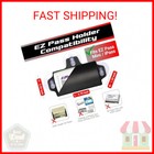Ez Pass Holder For Windshield With Strong Suction     Secure Toll Pass Cover Fits