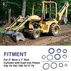 Hydraulic Cylinder Seal Kit 21151 For Terramite T5 T6 T7 T9 Backhoe 2 bore 1 rod