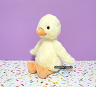 Jellycat Bashful Duck - Medium 12  - Authentic - Brand New With Tags