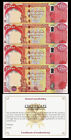 New 100 000 Iraqi Dinar 4 X 25k 2020-24 Authentic Uv Passed Unc Ship From Canada