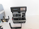 Rare Polaroid Dine Instant Print Close-up Camera Model Iv  3 Lenses   Manual