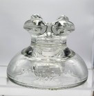 Scarce Cd 232 3 Hemingray-513 Glass Insulator  Tough To Find  frog Eyes  Variant