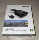 Iogear 4-port Usb Kvm Switch W  Remote Port Switching Button Gcs24u
