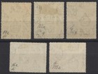 Cayman Islands 1938 George Vi Part Set - 5 Values  including 10 -   Mint Mm
