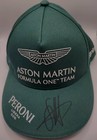 F1  Sebastian Vettel  Signed Aston Martin F1 Peroni Sponsor Cap British Gp 2021