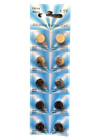 Lr44 10 Pack Lr44 Ag13 A76 L1154 357 303 Led Button 1 5v Cell Alkaline Battery 