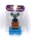 New Solar Powered Dancing Toy Bobble Head Musician Mouse With Drums