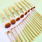 Jessup Make Up Brushes Set 25pcs Bamboo Blush Powder Foundation Eyeshadow Tool