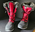 Kamik Women s Size 9 Momentum Winter Snow Boots Insulated Waterproof Red - Used