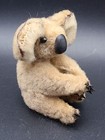 Vintage Grey Gray Plush Pencil Hugger Koala Bear 2 5    1980s Unique