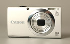 Canon Powershot A2400 Is Silver 16mp Digital Camera Tested From Japan