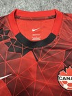 Nike Canada National Team Dri-fit Home Soccer Jersey Men   s Large