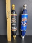 Beer Tap Miller Genuine Draft Mgd Miller Lite Handle 12  Bar Brewery Lot Of Two