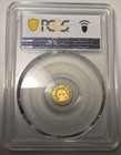 Bg-1304a 1854 Dated California Fractional Gold Half Dollar Pcgs Ms-64