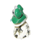 Handmade Shell Frog Googly Eyes Novelty 1  Tall Philippines