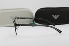 New Emporio Armani Ea 1079 3094 Black Gunmetal Authentic Eyeglasses 55-18