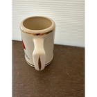 Vintage Washington Redskins Ceramic Beer Stein Mug Gold Trim Nfl Collectible 5 
