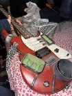 Handmade Sally Face Custom Guitar Prop