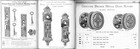 Corbin Gothic Pattern Entry Door Set  Drum Style Door Knobs  Plates Etc  H-24700