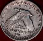 1925 Standing Liberty Quarter High Grade   Plus Free Small 999 Silver Bar