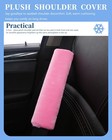 4 Pack Car Seat Belt Pads Shoulder Cover Baby Safety Belt Pr Color  Light Pink