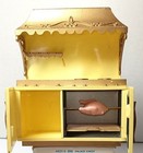 Vintage Ideal Petite Princess Dollhouse Furniture Kitchen Stove Rotisserie Oven