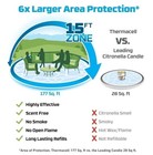 Thermacell Mosquito Repellent Patio Shield  Riverbed  Scent Free  15ft Zone