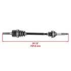 For Kawasaki Teryx 750 Krf750 4x4 2008-2011 Rear Left And Right Cv Joint Axles