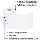 4x6 Shipping Address Postage Labels 1744907 Compatible For Dymo 4xl 220 Per Roll