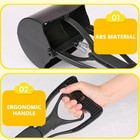 Non Breakable Dog Pet Pooper Scooper For Large   Small Dogs Long Handle New
