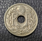 1931 France 10 Centimes Coin