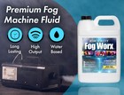 Fogworx Extreme High Density Fog Juice Gallon  Long Lasting  High Output  Odo   