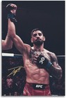 Ilia Topuria Signature Wall Art Poster Print - Ufc Decor 24x36 Unframed