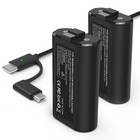 For Xbox One Series Controller Play Charging Cable  2x Rechargeable Battery Pack