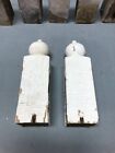 Antique Lot 7 Shabby Turned Wood Porch Drop Finials Decorative Old Vtg 1832-24b
