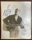 Josh  joshua Daniel  White Jazz Folk Guitarist Autographed 8x10 Photograph 1950s