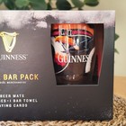 Guinness Home Bar Pack Toucan Pint Glasses   Playing Cards   Beer Mats