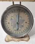 Vintage American Antique Family Nursery Scale Metal 30 Pounds Babies Decor