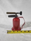 Vintage Mini Brass Blow Torch Red Base 1950s Lenk Precision Soldering Tool Vtg