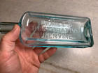 Antique Quack Medicine Bottle Applied Top Dr Miles Mile s Restorative Nervine