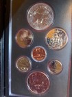 1980 Canada Prestige Double Dollar Set W  Silver Dollar In A Nice Case Free Ship