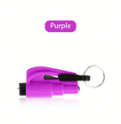 1pc Mini Car Safety Hammer With Seatbelt Cutter And Window Breaker Tool-new