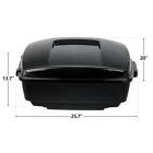 King Pack Trunk Backrest Mount Plate Fit For Harley Tour Pak Street Glide 14-25