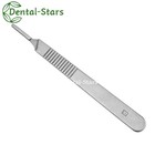 5 100pcs Surgical Scalpel Handle No 3 Dental Stainless Steel Instruments