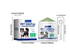 Dog Cleaning Powder Gently Cleans Plaque And Stains And Freshens Breath 