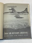 1954 28th Air Force Division Defense Us Hamilton Base Military Civilian Yearbook