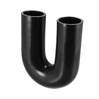 2  Id 180   Universal Silicone Car Reducer Hose Black 51mm